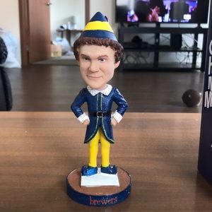 Buddy the Elf Milwaukee Brewers Bobble Head
